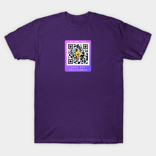 Scan for California, Qr Code Funny Memes -2 T-Shirt